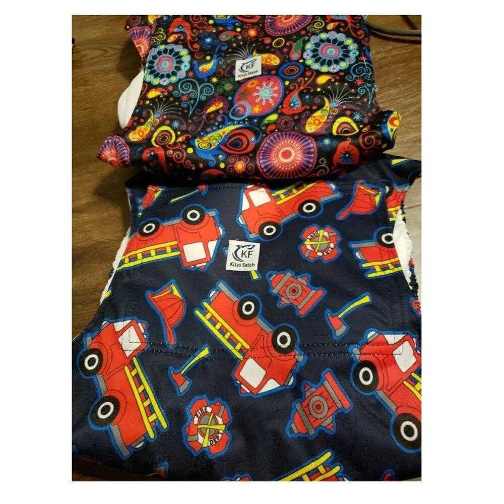 Kits Fatch Male Dog Belly Band Wrap Diaper Underwear Reuse Washable